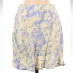 ZARA Mini Skirt Tie Dye Satin Lilac Ivory Women’s Size Small S New NWT Photo 2