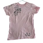 Steve & Barry's Steve & Barry’s Pale Pink Y2K Love Life Crewneck T-shirt Size Large Photo 0