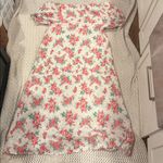 Endless Rose NEW  WOMENS  Dress with Pink and Green Floral Design L Photo 6