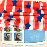 Seirus SnowThing Scarf Balaclava Bandana Warm Stars Stripes Red White Blue OS Photo 2