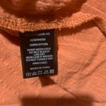 Lush Clothing Lush Rosewood Textured Boho Tie Neck Ruffle Sleeve Cotton Blouse Shirt Small Photo 2