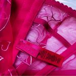 SKIMS Tulle Embroidered Heart Demi Corset. Size Large. New Without Tags. Photo 6