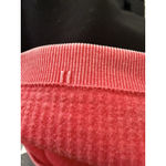 Fabletics  Top Size Small Red Henley Crop Long Sleeve Ribbed Y2K Style Babydoll Photo 5