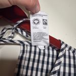 Kowtow Juno Dress Black and White Gingham Check Oversized shirt dress XS Photo 7