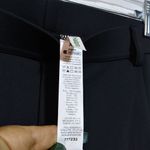 Halara  Black  Flex High Waisted Side Pocket Wide Leg Work Pants Size XL Photo 8