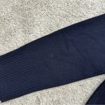 Vince  Women’s Rib Placket Wool Cashmere Open Front Cardigan Sweater in Navy L Photo 12