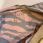 Denim&Co Orange and olive green swim Dress Size undefined Photo 6