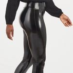 Spanx Faux Patent Leather Leggings Black Small Photo 2