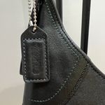 Coach  Hampton Leather Hobo Bag Black Style 8A67 Y2K Vintage 2005 Photo 5