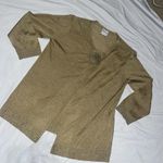 Red Valentino Red Valentino Sz L Large Gold Holiday Christmas Cardigan Photo 1