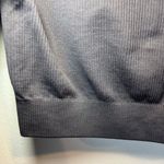 Pink Soda Sport Seamless Long Sleeve Ribbed Crop Top Athletic Shirt Women's L/XL Gray Size L Photo 8