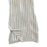 Women’s Cream Crochet Knit Bathing Suit Cover Up Tank Dress Size Small Beachwear Photo 2