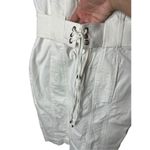 White House | Black Market White Denim Waist Belt Dress Size 4 Photo 3