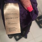 Scotch & Soda  deep Purple Slip Dress slit Black Lace size 42 Shorter Length XL Photo 10