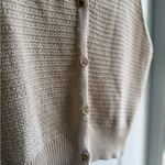 Sincerely Jules Beige Knit Button Photo 3