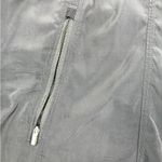 Athleta Hooded Rain Jacket Women M Black Drawstring Packable Everyday Travel EUC Photo 8