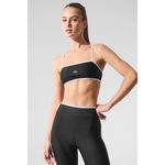 Alo Yoga Airlift Charger Bra Black/White S Photo 1