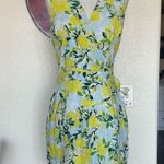 1901 NWOT Lemon print linen dress Photo 1