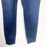 EXPRESS Dark Wash Tight Front High Waisted Skinny Jean Stretch Legging Photo 2