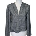 J.Crew NWT 365 Boucle Tweed Cropped Blazer Jacket Gray Women’s Size Small Photo 0