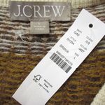 J.Crew NWT Fair Isle Cardigan in Maple Burnished Timber Brushed Yarn Sweater L Photo 2
