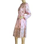 Talbots VINTAGE CIRCA 1980'S PINK & YELLOW SKIRT AND BLOUSE SET (10P) Photo 2