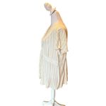 Torrid Babydoll Crinkle Gauze Crochet Inset Lace Up Top Womens 2X Photo 8