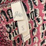 Joie  Silk Tank‎ Top Racerback Pink Women Small Snakeskin Animal Print Sleeveless Photo 2