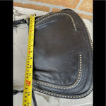 ETRO studded flap leather handbag Black Photo 13