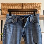 Silver Jeans Silver Boyfriend Mid-Rise Factory Distressed Cropped Jeans, 26 Photo 5