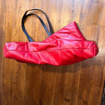 Mansur Gavriel Reversible Pillow Leather Tote Bag Black Photo 11