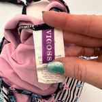 Vigoss  Floral Striped One Piece Swimsuit Size 14 Photo 2