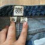 BDG  Urban Outfitters High-Waisted Mom Jean Rigid Denim Destroyed Medium Wash 27 Photo 5