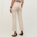 Reformation Cowboy High Rise Straight Jeans in Almond Cream size 24 Photo 1