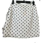 Camila Coelho  Black and White Polka Dot Mini Skirt Photo 2