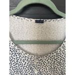 Brandy Melville  Zelly Floral Ruffle Short Sleeve Top Photo 3