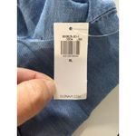 Old Navy  Womens Denim Shirt Cropped Lightweight Blue Chambray XL Western Chic Photo 4