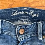 American Eagle  Outfitters Flare Distressed Blue Jeans Photo 1