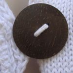 NWOT White Hoodie Sweater Knit Top White Photo 4