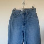 Madewell The Perfect Vintage Jean Light Wash High Rise Mom Jeans Denim Size 24 Photo 2