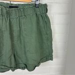 Sanctuary  Green Flowy Casual Stretch Waist Shorts Size L Photo 4
