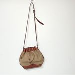 Timberland Vintage Suede Leather Bucket Bag | Crossbody Drawstring | EUC Photo 1