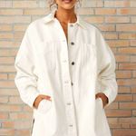 Free People Madison City Twill Jacket Photo 0