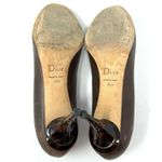 Christian Dior brown leather heels, made in Italy, size 39.5 Photo 13