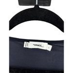 Vince Top Womens Small 3/4 Dolman Sleeve Tee Navy Blue High Low Casual Photo 2