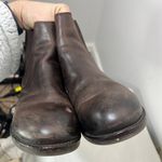 Fly London  Brown Leather Pull On Chelsea Booties Sz 11 Photo 9