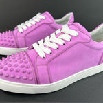 Christian Louboutin Vieira 2 Orlato Flat Bubble Gum Pink Women Sneakers EU 38 Photo 0