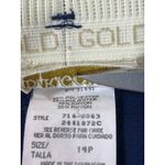 VTG D.K. Gold Women’s 14P Navy Pleated Trousers High Waist 80s 90s Golf Pant NWT Blue Photo 9