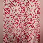 Sew in Love short flowy sleeves keyhole neck pink/white geo print top Size 3X Photo 8