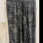 Splendid Camo Joggers Women’s Small Green Drawstring Pocket Rayon Pants Photo 5